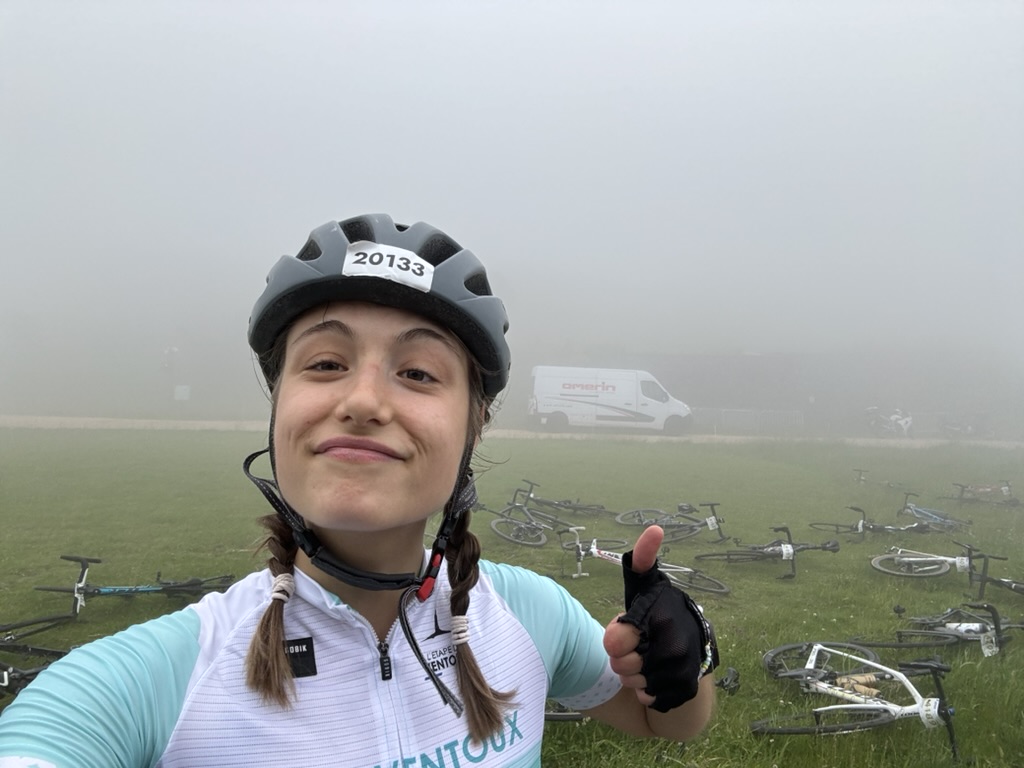 En haut du puy de Dôme